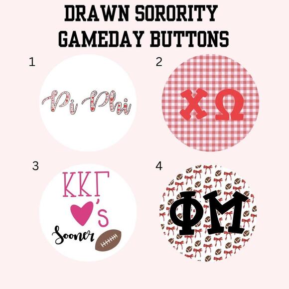 Game day buttons - Picture 1 of 1